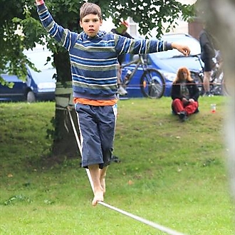 Slack Line Fest Bišík 2011